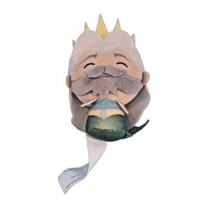 King Triton Disney Little Mermaid Ariel Live Action Movie Mystery 3.5" Plush